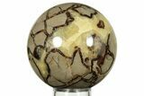 Polished Septarian Sphere - Madagascar #227563-1